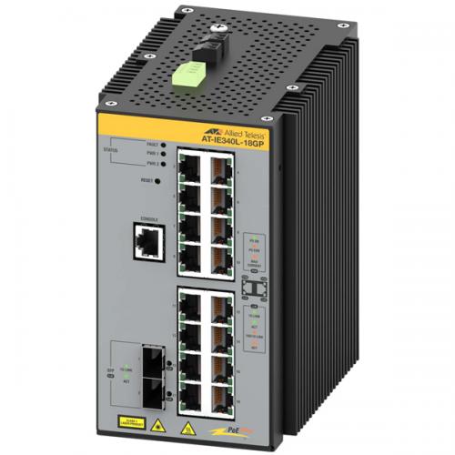 アライドテレシス 1742RZ7 AT-IE340L-18GP-Z7 PoE取り替えっこ