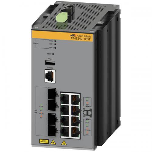 アライドテレシス 3878RZ7 AT-IE340-12GT-Z7 レイヤー3スイッチ｜ISダイレクト店