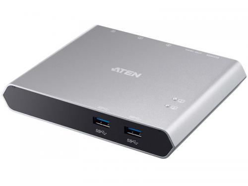 ATEN US3310 2界面 USB-C Gen 1 縛取り替えっこ（ワット数通行手形スルー相応う）