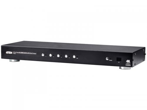 ATEN VS482B 4インプットHDMIスイッチャー（デュアル最終生産物、4K60p相応う）