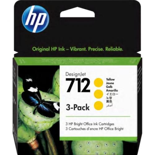 楽天市場】HP 712 712B 純正インク ブラック/カラー 4色セット 80/29mL