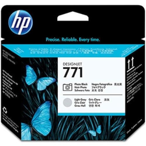 日本HP CE020A HP771 刷り上げる上端 写真絵黒いこと /ともし火薄墨色