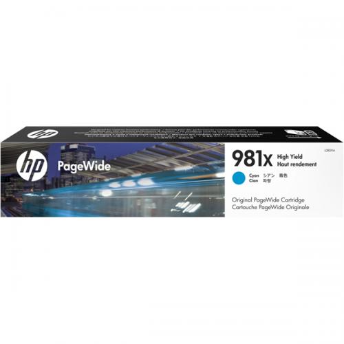 日本HP L0R09A HP 981X インキ薬莢 シアン