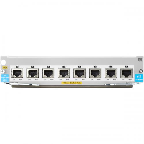 HPE J9995A HPE Aruba Networking 8-port 1/2.5/5/10GBASE-T PoE+ MACsec v3 zl2 Module