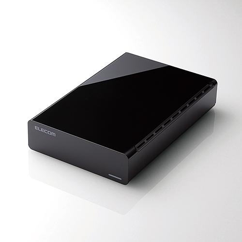 ELECOM ELD-CED040UBK USB3.0対応外付けハードディスク/4TB/Black/法人専用 18,719円