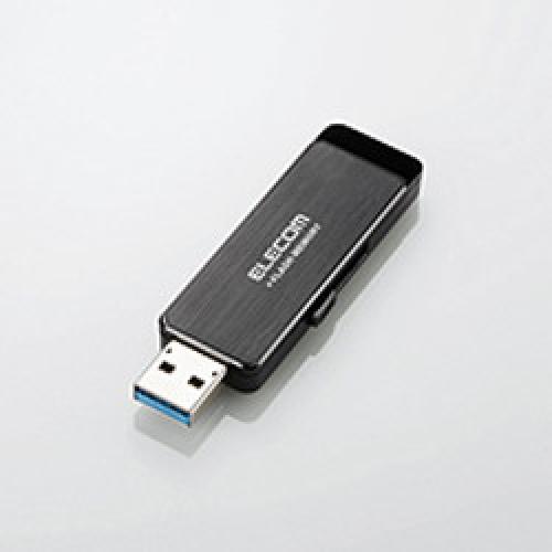 ELECOM MF-ENU3A64GBK USBフラッシュ/64GB/ハードウェア暗号化機能/ブラック/USB3.0 26,885円