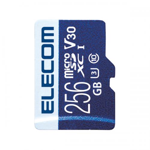 ELECOM MF-MS256GU13V3R Nintendo Switch対応メモリカード MicroSDXCカード データ復旧サービス付 ビデオスピードクラス対応 UHS-I U3 80MB s 256GB