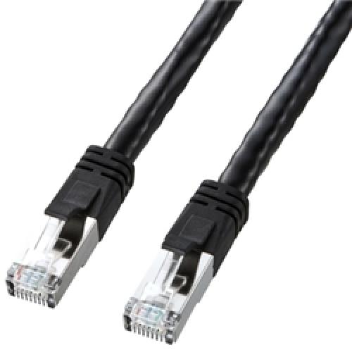サンワサプライ KB-T6POE-30BK PoE CAT6ローカルエリアネットワーク有線テレビ（30m・黒いこと）