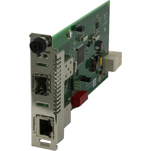 Transition C3110-1040 SFPあき場所拡張スロット/1000Base-T(RJ-45)/SFP