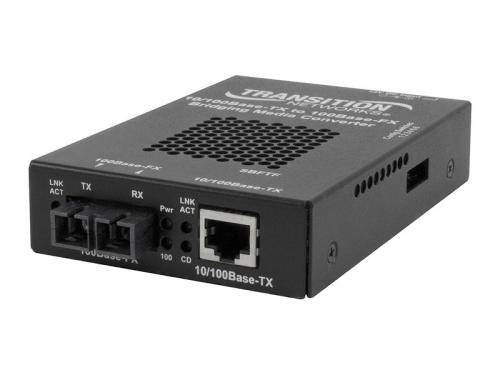 Transition SBFTF1014-105 10/100Base-TX(RJ-45)/100Base-FX/SC/SMF/1310航空マイル/20粁
