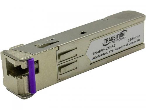 Transition TN-SFP-LXB42 1000Base-LX/LC/SM/TX 1550航空マイル RX 1310航空マイル/40粁