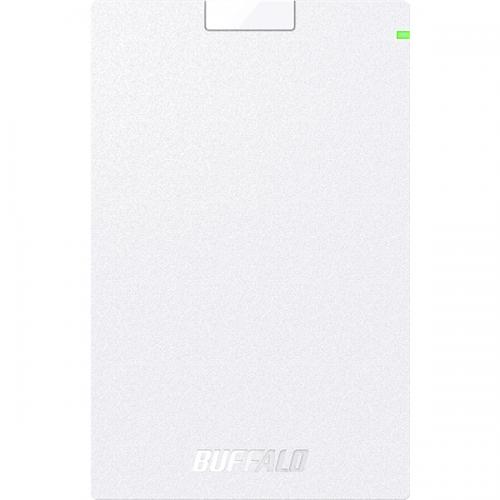 BUFFALO HD-PCG500U3-WA ミニステーション USB3.2(Gen.1)対応 ポータブルHDD スタンダードモデル ホワイト 500GB