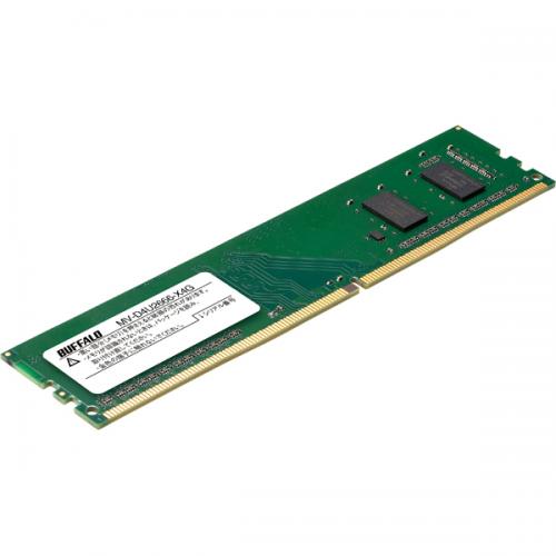 BUFFALO MV-D4U2666-X4G PC4-2666対応 288ピン DDR4 U-DIMM 4GB｜ISダイレクト店