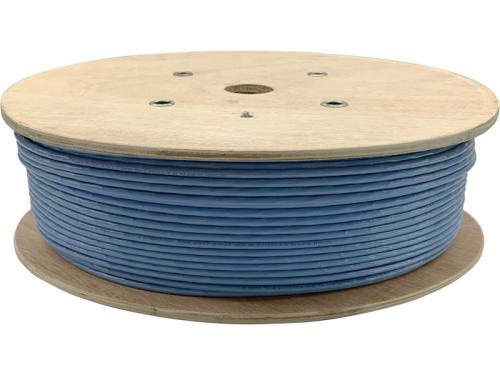 BUFFALO BL6A3000BL Cat6A LANケーブル 単線 300m ブルー|ISダイレクト店