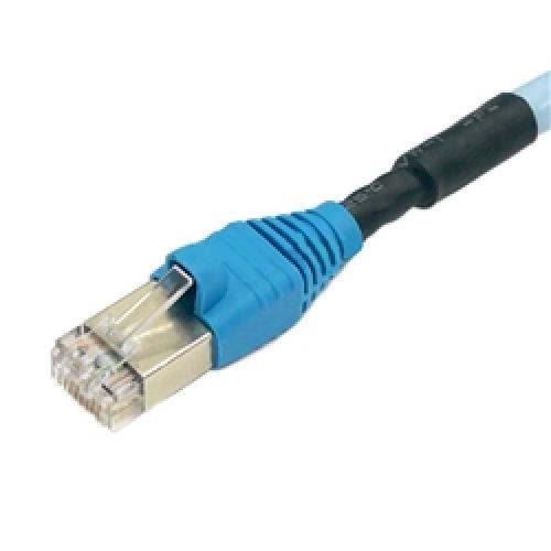エイム電子 C6XT-STP-LB-45 カテゴリ6 STPケーブル 単線 1000BASE-Tクロス 水色 45m｜ISダイレクト店