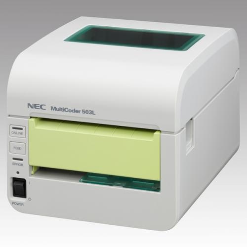 NEC PR-T503L3DX 小型4in幅下げ札印刷人 MultiCoder 503L3DX 切断機相応う真似形