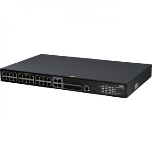 NEC B02014-04107 QX-S4124GT-4G-PW 1Gx24p SFPx4p 座標軸2賢しいPoE+取り替えっこ スイッチングハブ-パソコン・周辺機器