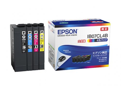 EPSON IB07CL4B ビジネスインクジェット用 インクカートリッジ(4色パック)/大容量インク|ISダイレクト店
