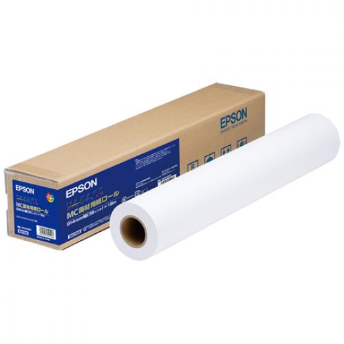 EPSON MCSP44R6 MC画材質問用紙渦巻形 (約1118粍幅×18m)