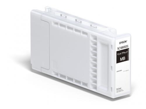 EPSON SC18MB35 SureColor用 インクカートリッジ/350ml（マットブラック）｜ISダイレクト店