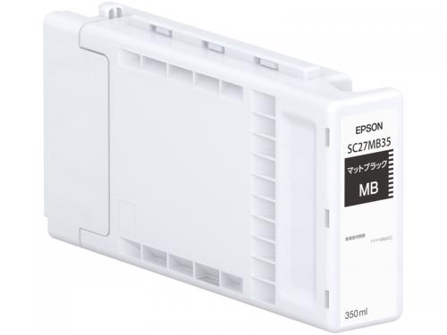 EPSON SC27MB35 SureColor用 インクカートリッジ/マットブラック(350ml)