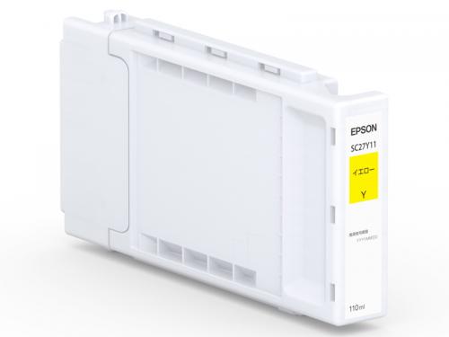 EPSON SC27Y11 SureColor用 インクカートリッジ/イエロー（110ml）