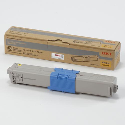OKI(沖電気) TC-C4AY1 トナーカートリッジ イエロー (MC363dnw/C332dnw)|ISダイレクト店