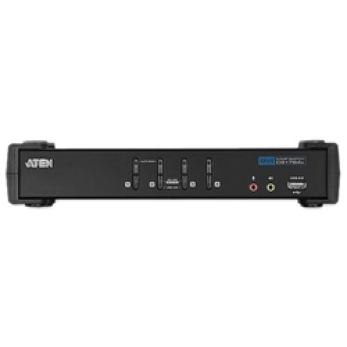 ATEN CS1764A DVI対応 4ポートKVMPスイッチ USB2.0ハブ搭載 26,831円