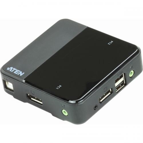ATEN CS782DP 2ポートUSB DisplayPort KVMスイッチ(4K UHD対応)