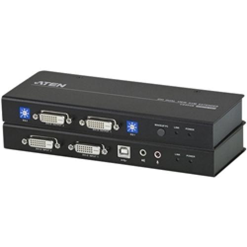 ATEN CE604 DVIデュアルディスプレイ対応 KVMエクステンダー｜ISダイレクト店