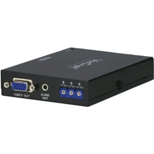 ATEN VE170RQ Cat5印字機 アナログVGAエクステンダー用受信システム スキュー自然調整相応う
