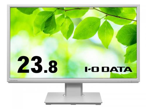 I-O DATA LCD-DF241EDW-F 液晶ディスプレイ 23.8型/1920×1080/HDMI、DisplayPort、アナログRGB/ホワイト/スピーカー:あり/「5年保証」「無輝点保証」/昇降/回転