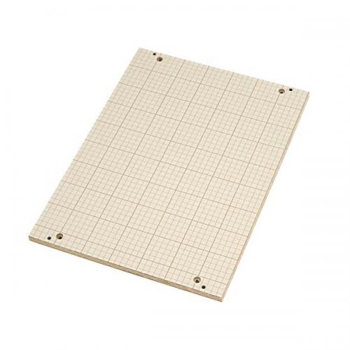 摂津金属元素実業 NHBWO-4835WB 備品滑りだし木材板