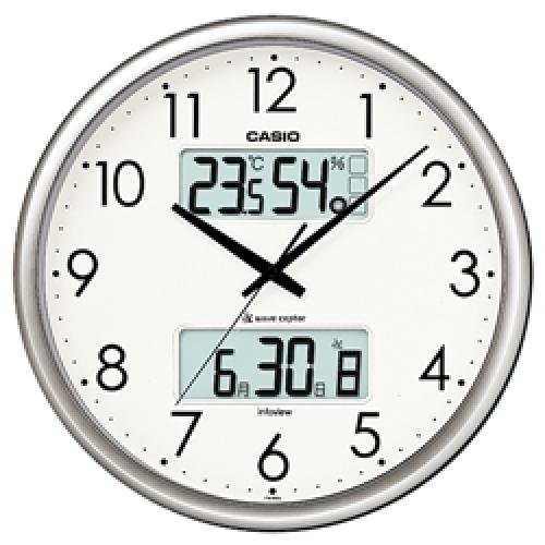 CASIO ITM-650J-8JF 電磁波飾り付け時辰儀 インテリア・寝具・収納-掛け時計-置き時計・掛け時計