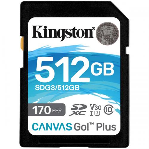 専門店 ランキングTOP5 Kingston SDG3 512GB SDXCカード Canvas Go Plus Class 10 UHS-I U3 R:170MB 秒 W:90MB zrs.si zrs.si