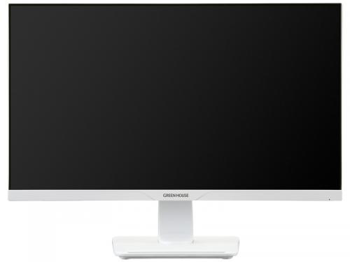 グリーンハウス GH-LCW22L-WH デリバリー保守付き21.5型ディスプレイ VGA/HDMI/DisplayPort/1920&times;1080/ホワイト/5年保証/FSAパネル採用｜ISダイレクト店