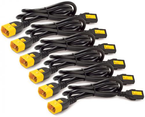 シュナイダーエレクトリック(旧APC) AP8706S-WW Power Cord Kit (6 ea) Locking C13 to C14 1.8m｜ISダイレクト店 12,425円