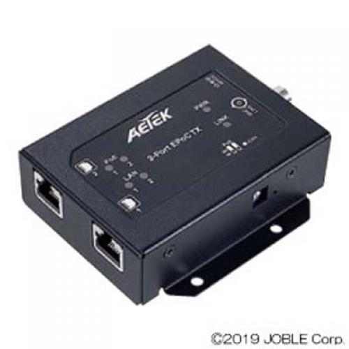 JOBLE XE12-120-TX PoE Plus相応うIP長距離同軸伝わらす 2界面変速機器 屋内用