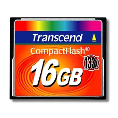 Transcend TS16GCF133 コンパクトフラッシュ 133X MLC搭載 16GB|ISダイレクト店