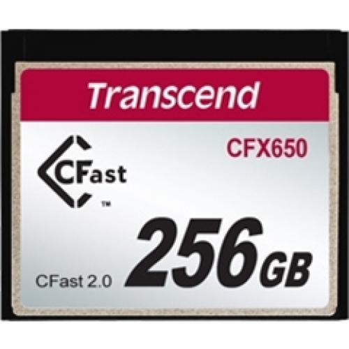 Transcend TS256GCFX650 256GB CFast Card SLC mode｜ISダイレクト店