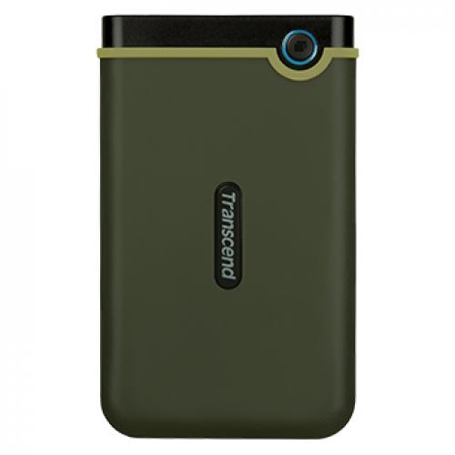 Transcend TS2TSJ25M3G 2TB 2.5 Portable HDD StoreJet M3 Military Green Slim