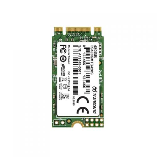 Transcend TS480GMTS420S 内蔵SSD M.2 2242 SATA-III B+M Key 480GB