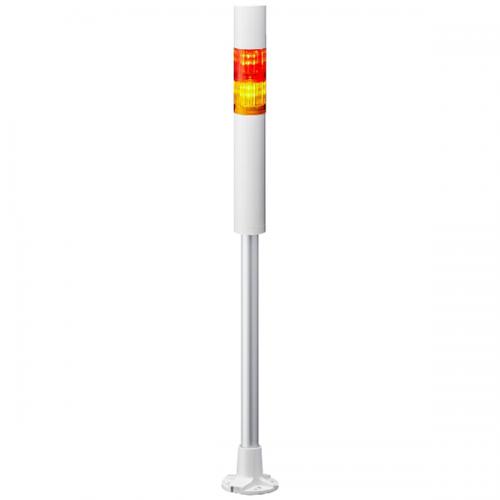 パトライト LR4-2M2PJBA-RY LR4シグナル・タワー積層信号灯Φ40