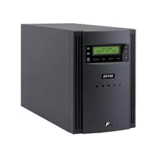 富士電機 PEN102J1C HFP UPS 無停電ワット数とり備える EX100 (1000VA) 1kVA 常時インバータ給電/常時商用給電(自動小銃うつり変わり・手動うつり変わり）正弦波 据え置き手合い 自主独往型 高閣型