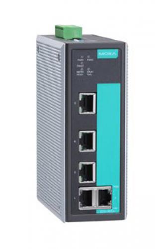 MOXA EDS-405A-EIP-T 5ポート マネージドスイッチ EtherNet/IP対応 Tモデル｜ISダイレクト店