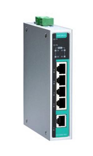 MOXA EDS-G205A-4PoE 5界面(IEEE 802 3af/at PoE+界面x4)フルギガビットアンマネージドイーサネットスイッチ