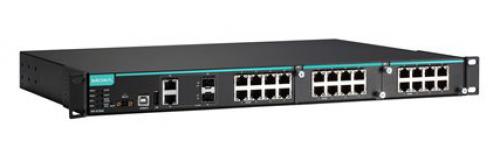 MOXA IKS-6726A-2GTXSFP-48-T 製作用モジュラマネージド イーサネットスイッチ