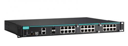MOXA IKS-6726A-2GTXSFP-HV-HV-T 製作用モジュラマネージド イーサネットスイッチ