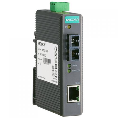 MOXA IMC-21-M-SC 10/100BaseT（X）⇔100BaseFXメディアコンバータ、マルチSC 27,698円