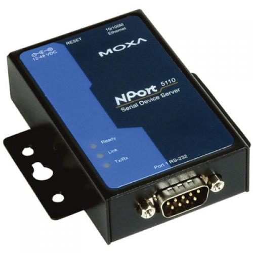 MOXA NPort 5110 パーティを彩るご馳走や JP RS-232C シリアルデバイスサーバ 1ポート 送料無料